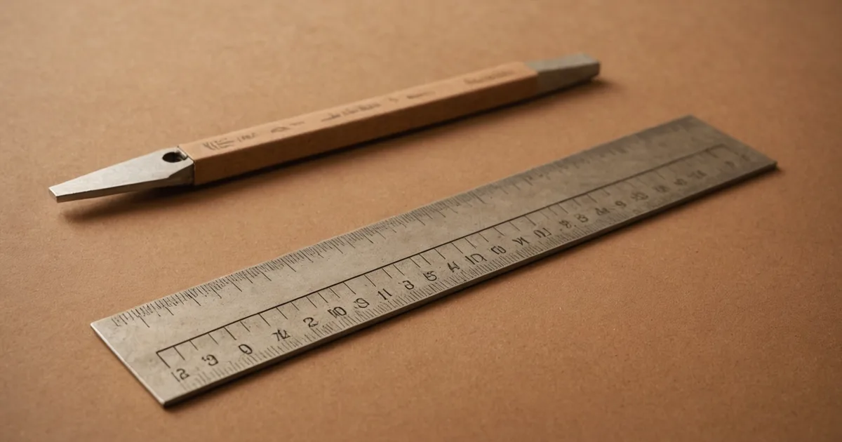 A scoring rubric sheet with a pen resting on it, representing structured evaluation criteria
